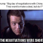 Things got crazy on Wall Street today amid conflicting Chinese trade reports. I think we broke the trade cycle chart.