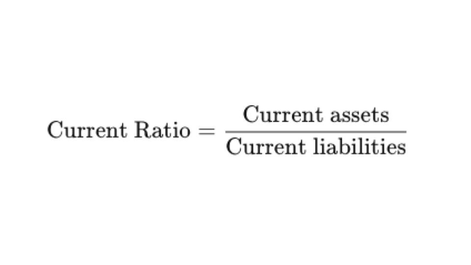 Current Ration formula