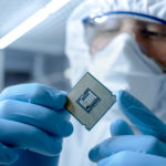Semiconductors being created in a lab