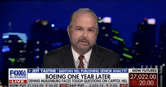 Jeff Yastine On Fox Business