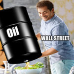 A lack of storage sent oil prices negative. They’re practically paying you to take oil right now. That’s bad, in case you were wondering.