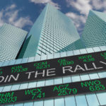 The financial world showed signs of optimism on Monday as the Dow Jones Industrial Average rallied more than 1,200 points.