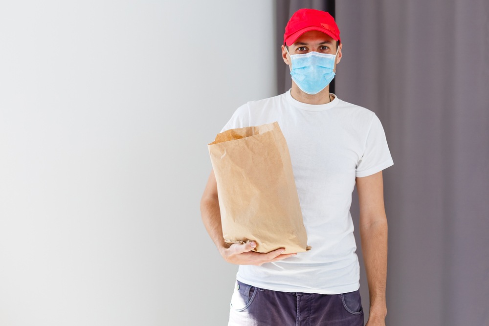 With dine-in restaurants closed across the country, food delivery services such as Uber Eats, Grubhub and DoorDash are busier than ever.