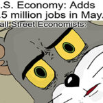 The “Grand Reopening” proves that April’s lost jobs are still waiting for employees to return. Now if this virus thing would just pass…