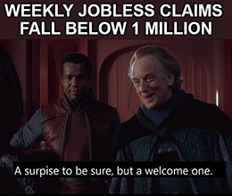 Falling jobless claims just aren’t exciting enough for Wall Street. This is 2020, after all — investors need more exciting fare.