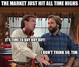 All-time highs? The market — erm — finds a way. Home improvement and DIY stocks lead the way to pre-pandemic highs for the S&P 500.