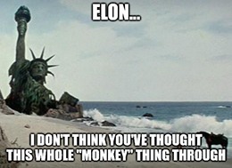 Elon Musk Monkey Meme