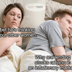 Can't sleep, thinking about lending stocks inflationary meme small