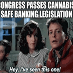 Congress passes cannabis safe banking already seen meme small
