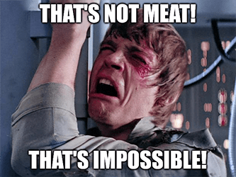 That's not meat that's Impossible IPO meme