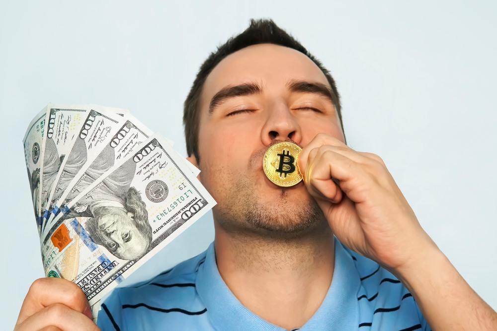 The top 100 cryptos are outperforming the top 3,000 U.S. stocks by a factor of 15-to-1!