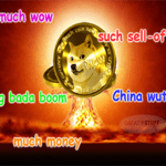 Atomic doge big bada boom such sell-off meme small