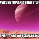 Great Stuff Pink Planet Meme Small - final run up edition