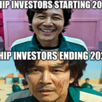 Chip Investors Beginning End of 2021 Meme Small