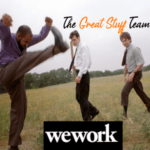 Great Stuff Team vs. WeWork Office space smash printer meme small