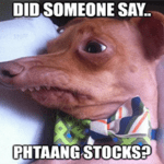 PHTAANG Stocks Dog Meme Small