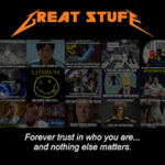 Great Stuff Metallica Album Cover Greatest Hits Meme Small