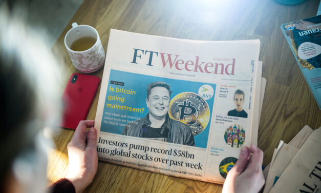 You Won’t Believe Who’s Talking About Cryptos Now