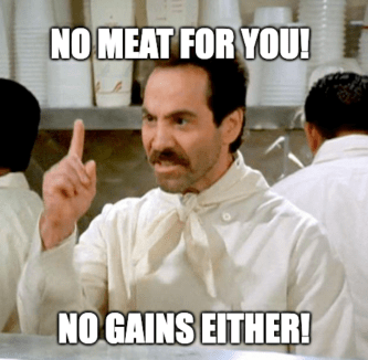 Soup Nazi Seinfeld BYND Earnings Meme
