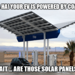 Your EV's Powered By Coal EVgo Meme