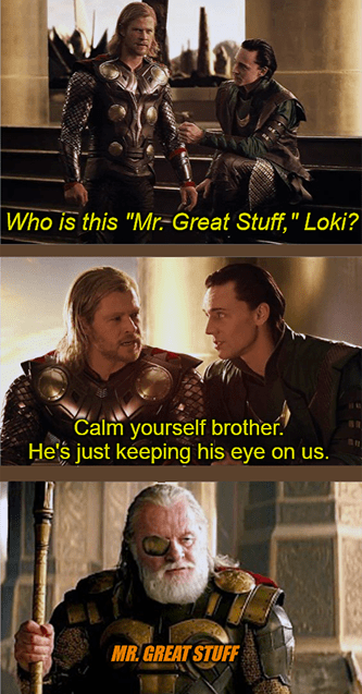 Loki Thor RV meme