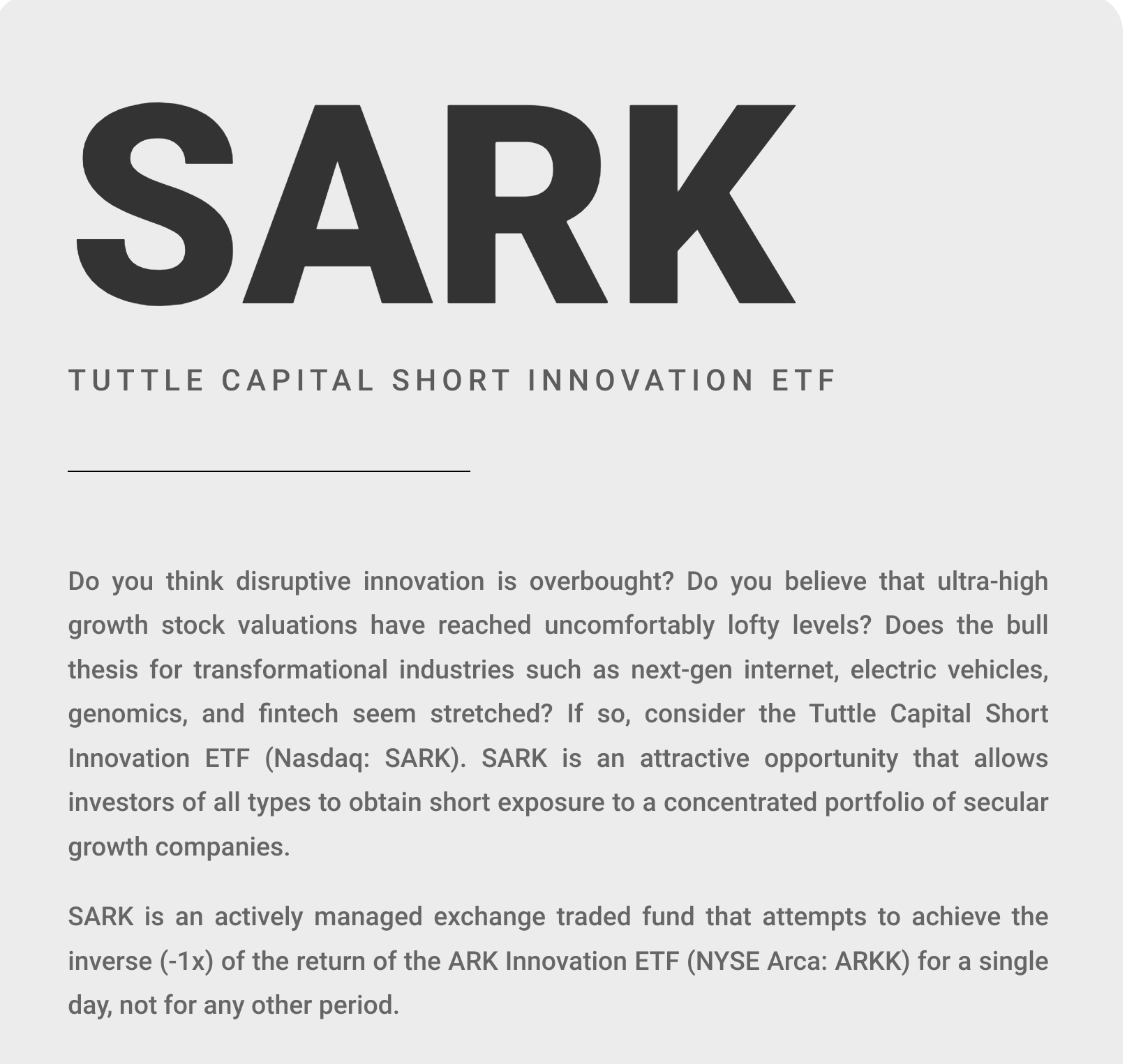 SARK Info