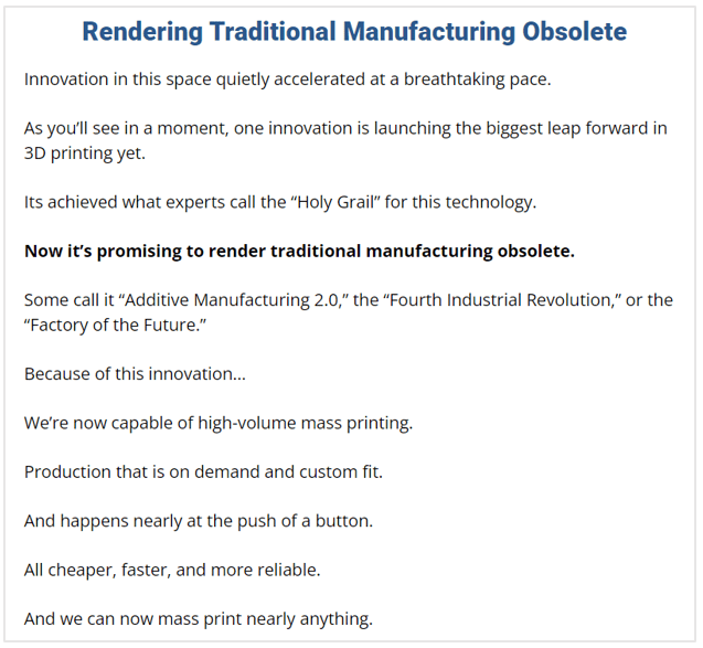 3d printing rendering manufacturing obsolete