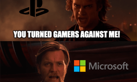 Sony Microsoft You Turned Gamers Against Me Star Wars Meme