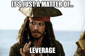 Pirates of the Caribbean Just A Matter of Leverage Meme