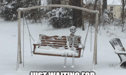 Wall Street Waiting For Earnings Season Snow Skeleton Meme