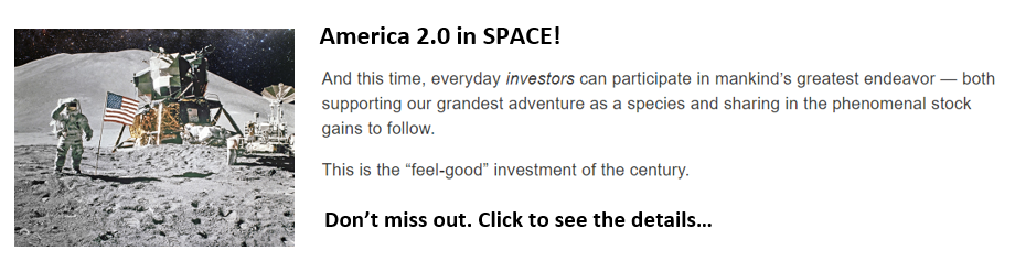 America 2.0 in Space
