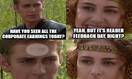 Earnings Anakin but it's reader feedback day meme