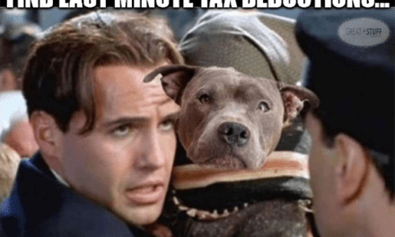 Tax deduction I have child dog Titanic meme