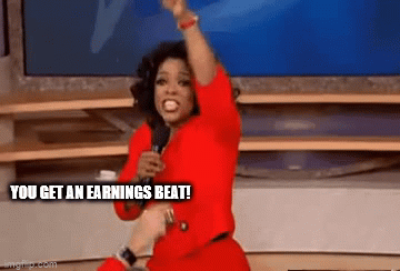 Oprah you get an earnings beat gif
