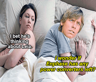 What's He Thinking About Luke Skywalker Enphase Power Converters Meme