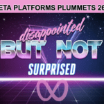 Meta plummets disappointed but not surprised meme