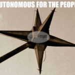 Autonomous for the people self-driving semi-trucks meme