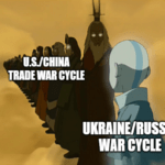 Anime Air Bender Trade War Cycle Meme