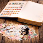 stamp collection helps portfolio