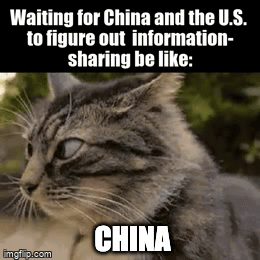 China & U.S figure out information sharing gif