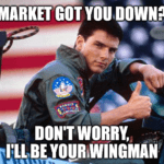 Market Got You Down Maverick Top Gun Meme