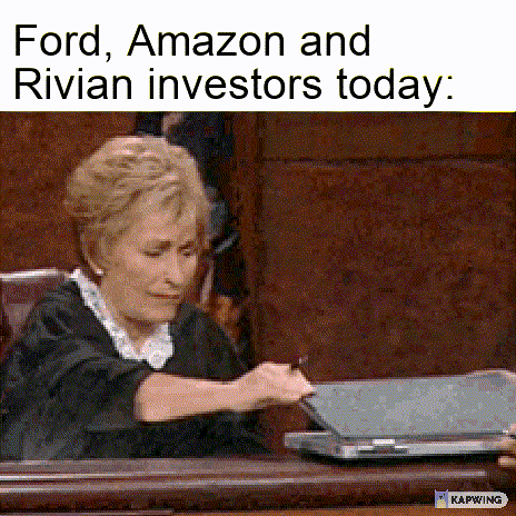 Ford Amazon Rivian investors gif