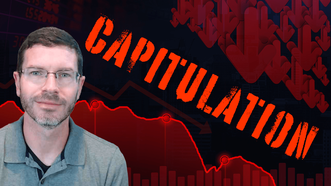 Capitulation panic signal will dictate the Fed's next move