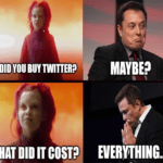 Elon won't buy Twitter what did it cost meme