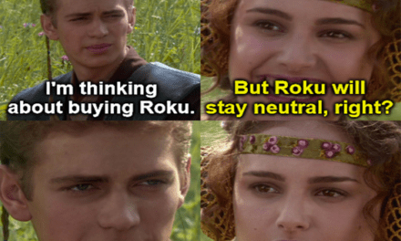 Netflix buying Roku staying neutral meme