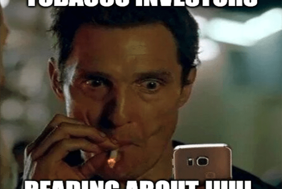 Simmer-Down Sunday: Smoke From A Distant Juul Fire