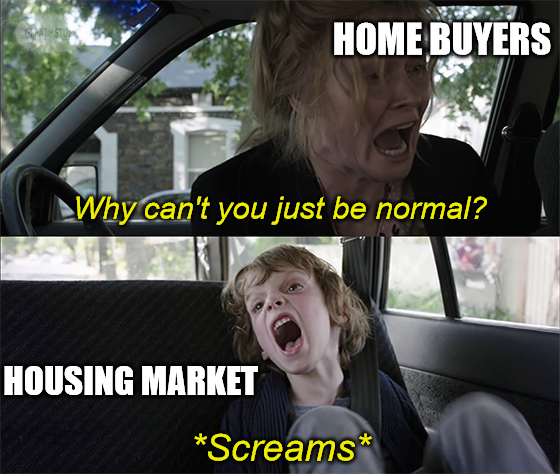 Homebuyers housing market why can't you be normal meme