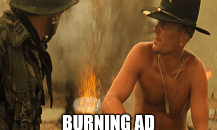 Google love smell burning ad revenue meme