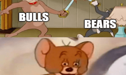 Bulls vs Bears vs options Tom & Jerry meme