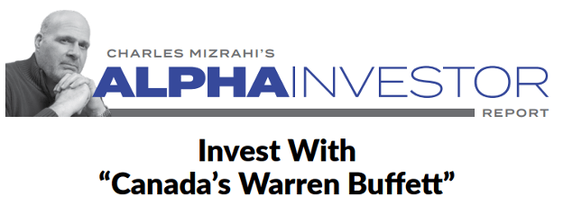 Invest with Charles Mizrahi's Alpha Investor service.